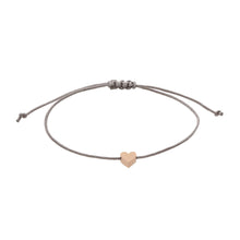 Lade das Bild in den Galerie-Viewer, Armband Freundschaftsarmband Herz rosévergoldet Friends Forever CRYSTALS