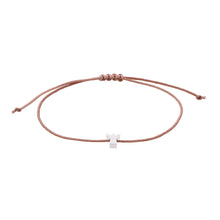 Lade das Bild in den Galerie-Viewer, Armband Freundschaftsarmband Schutzengel versilbert Friends Forever CRYSTALS