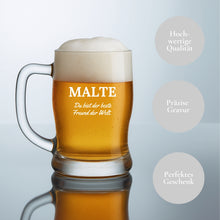 Load image into Gallery viewer, Bierkrug TAVERNA mit Gravur – Ansicht 5