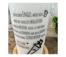 Lade das Bild in den Galerie-Viewer, Kerze zur Einschulung "Anis - Engel" Schultüte