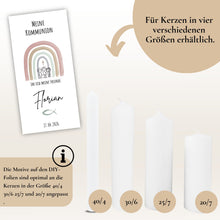 Lade das Bild in den Galerie-Viewer, Kerzenfolie Kommunionkerze "Florian" - personalisiert