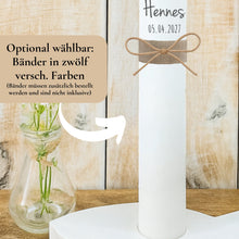 Lade das Bild in den Galerie-Viewer, Kerzenfolie Kommunionkerze "Hennes" - personalisiert