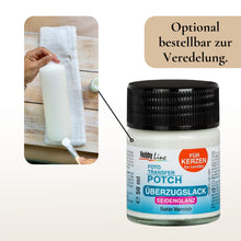 Lade das Bild in den Galerie-Viewer, Kommunionkerze "Polly" - personalisiert