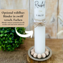 Lade das Bild in den Galerie-Viewer, Kerzenfolie Kommunionkerze "Ronni" - personalisiert