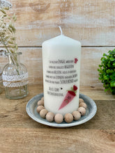 Lade das Bild in den Galerie-Viewer, Kerze zur Einschulung "Anis - Engel" Schultüte