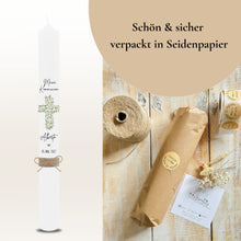Lade das Bild in den Galerie-Viewer, Kommunionkerze "Alberto" - personalisiert