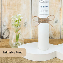 Lade das Bild in den Galerie-Viewer, Kommunionkerze "Matheo" - personalisiert