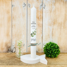 Lade das Bild in den Galerie-Viewer, Kommunionkerze "Merlin" - personalisiert