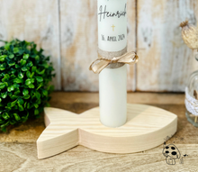 Lade das Bild in den Galerie-Viewer, Kerzenständer Fisch "Nemo" natur - Kerzenzubehör