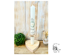 Lade das Bild in den Galerie-Viewer, Kerzenständer Herz "Rosie" natur - Kerzenzubehör