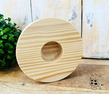 Lade das Bild in den Galerie-Viewer, Kerzenständer Kreis Kranz "Runa" natur - Kerzenzubehör