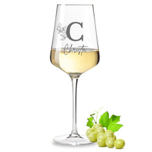 Charger l'image dans la galerie, Leonardo Weinglas mit Gravur Monogramm als Geburtstagsgeschenk