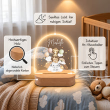 Charger l'image dans la galerie, Personalisiertes Nachtlicht für Babys mit Namen - Individuelle Geschenke Baby