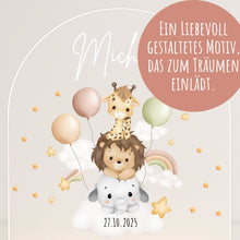 Lade das Bild in den Galerie-Viewer, Personalisiertes Nachtlicht für Babys mit Namen - Individuelle Geschenke Baby