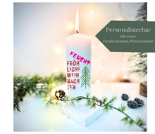 Charger l'image dans la galerie, Weihnachtskerze/Adventskerze * Saufi-feucht fröhlich * Dekokerze