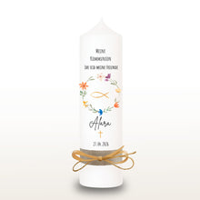 Charger l'image dans la galerie, Kommunionkerze "Alara" - personalisiert