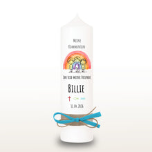 Lade das Bild in den Galerie-Viewer, Kommunionkerze "Billie" - personalisiert
