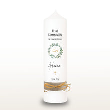 Lade das Bild in den Galerie-Viewer, Kommunionkerze "Hanno" - personalisiert