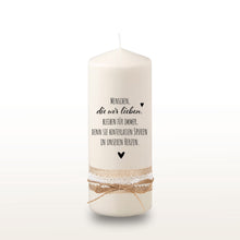 Load image into Gallery viewer, Trauerkerze "Eiche"