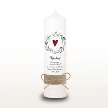 Load image into Gallery viewer, Trauerkerze "Bert" - personalisiert