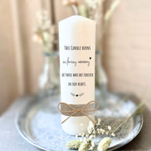 Load image into Gallery viewer, Trauerkerze "Dan"