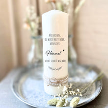 Load image into Gallery viewer, Trauerkerze "Didi"