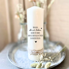 Load image into Gallery viewer, Trauerkerze "Eiche"