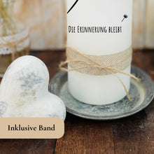 Load image into Gallery viewer, Trauerkerze "Jeff"