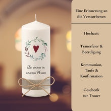 Load image into Gallery viewer, Trauerkerze "Mina"