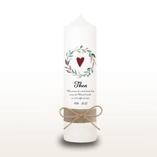 Load image into Gallery viewer, Trauerkerze "Thea" - personalisiert