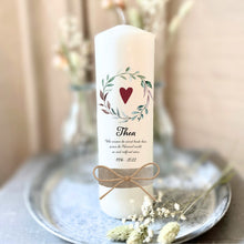 Load image into Gallery viewer, Trauerkerze "Thea" - personalisiert