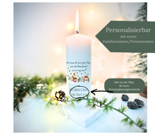 Charger l'image dans la galerie, Weihnachtskerze/Adventskerze/Trauerkerze * Xaver * Dekokerze