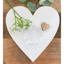 Lade das Bild in den Galerie-Viewer, Blätterkranz & Glas "Buxus" Set - Kerzenzubehör