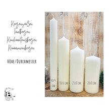 Load image into Gallery viewer, Geschenk Kerze "Nena" Happy Birthday mit Glücksschwein - personalisierbar