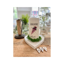 Lade das Bild in den Galerie-Viewer, Kerze zur Einschulung "Amelie" Schultüte skandi - personalisiert