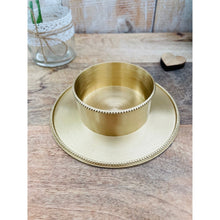 Lade das Bild in den Galerie-Viewer, Kerzenhalter "Alec gold" - Kerzenzubehör