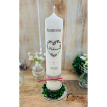 Lade das Bild in den Galerie-Viewer, Kerzenhalter "Alec silber" - Kerzenzubehör