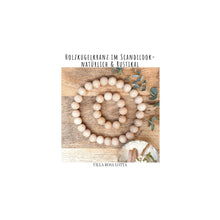 Charger l'image dans la galerie, Kerzenkranz Holzperlen Holzkugeln *Scandi Kette * Kerzendeko Holz Boho Ibiza Kerze handmade Jute