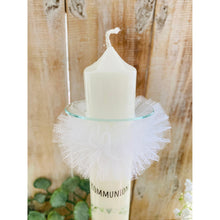 Lade das Bild in den Galerie-Viewer, Kerzenkranz "Tüll & Glas" Set - Kerzenzubehör