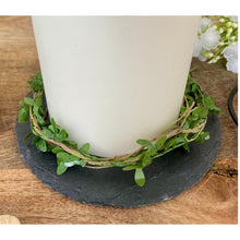 Lade das Bild in den Galerie-Viewer, Kerzenuntersetzer "Rudi" Schierferplatte für Kerzen - Kerzenzubehör