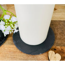 Lade das Bild in den Galerie-Viewer, Kerzenuntersetzer "Rudi" Schierferplatte für Kerzen - Kerzenzubehör