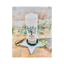 Lade das Bild in den Galerie-Viewer, Kerzenuntersetzer "Stern" weiß - Kerzenzubehör