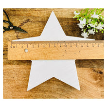 Lade das Bild in den Galerie-Viewer, Kerzenuntersetzer "Stern" weiß - Kerzenzubehör