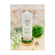 Lade das Bild in den Galerie-Viewer, Kerzenuntersetzer "Wood" Holz - Kerzenzubehör