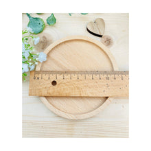 Lade das Bild in den Galerie-Viewer, Kerzenuntersetzer "Wood" Holz - Kerzenzubehör
