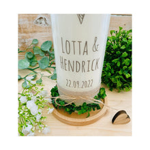 Lade das Bild in den Galerie-Viewer, Kerzenuntersetzer "Wood" Holz - Kerzenzubehör