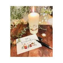 Charger l'image dans la galerie, Postkarte Weihnachtskarte "Knut Frohe Weihnachten" Skandinavische Häuser