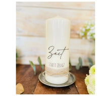 Charger l'image dans la galerie, Weihnachtskerze/Adventskerze Geschenk Mitbringsel Geschenkkerze * Ziggy Zeit statt Zeug * Kerze mit Spruch
