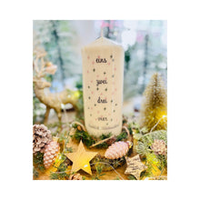 Charger l'image dans la galerie, Weihnachtskerze/Advenztskerze "Elanor 3" Kalenderkerze 1-4