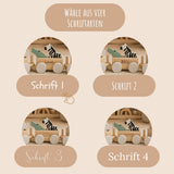 Holzeisenbahn aus Holz von Jollein, personalisiert mit Namen – Ansicht 7